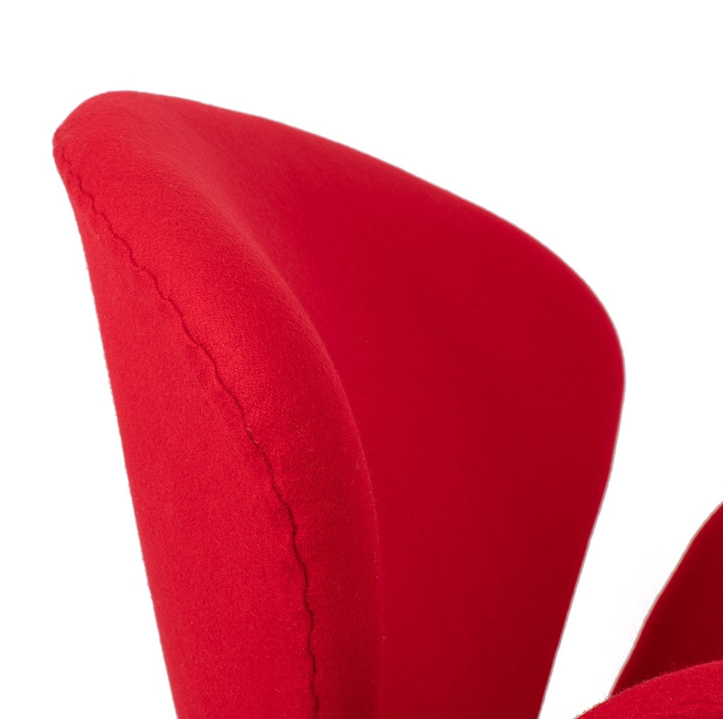 Fotoliu rotativ SWAN RED