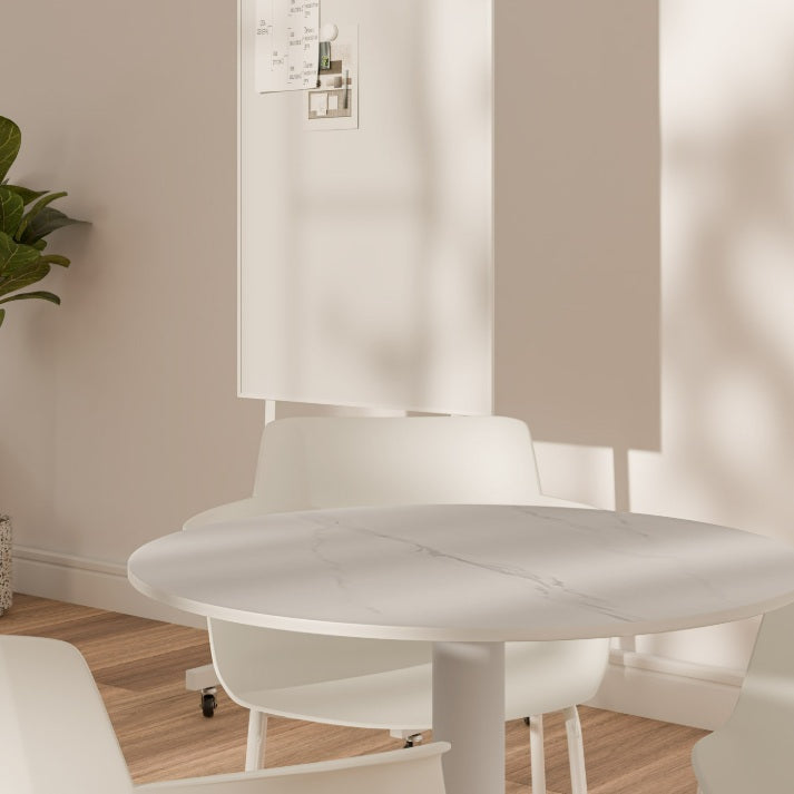 Masa LAYRA WHITE LEG Ø70 CM