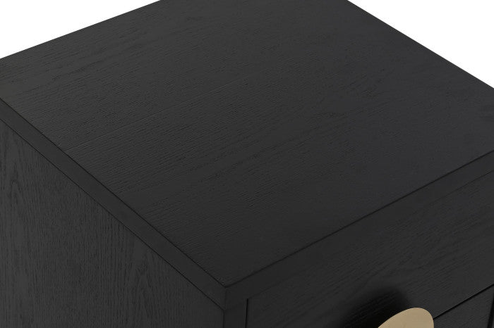 Noptiera CHAMELI BLACK 40 x 50 CM