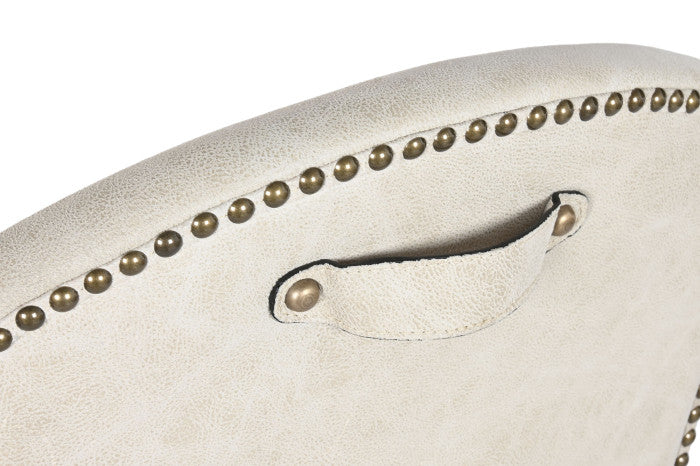 Scaun de bar EVANO DECAPE WHITE H77 CM