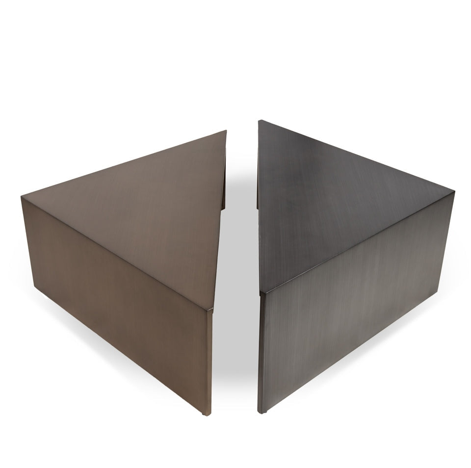 Set 2 masute de cafea ABUSO 90/98 x 35/40 CM