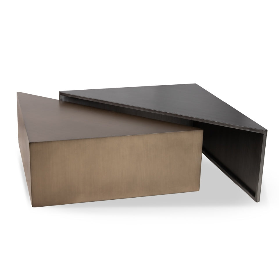 Set 2 masute de cafea ABUSO 90/98 x 35/40 CM