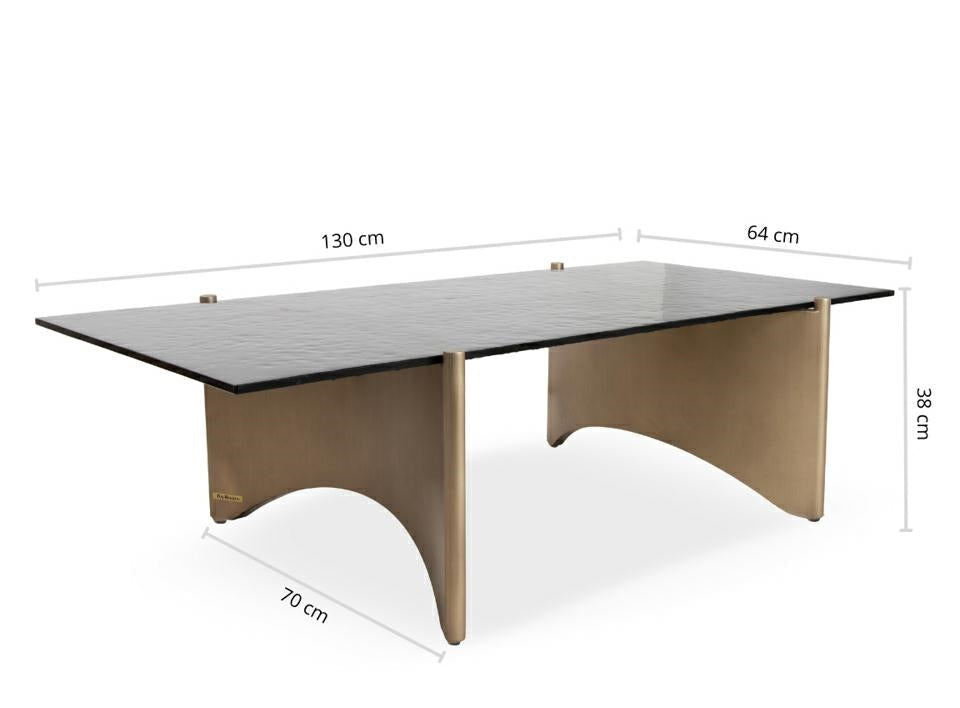 Masuta de cafea FROSAL 130 x 70 x 38 CM