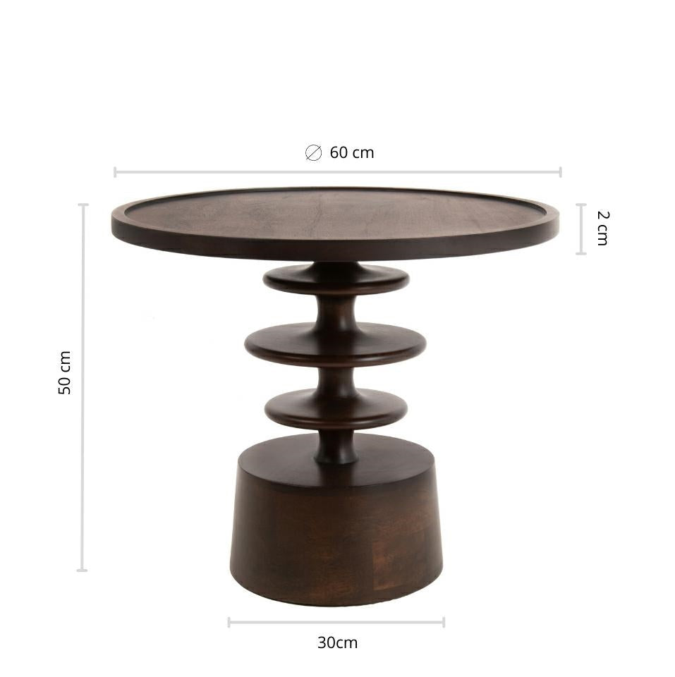 Masuta de cafea BARESA Ø60 x 50 CM