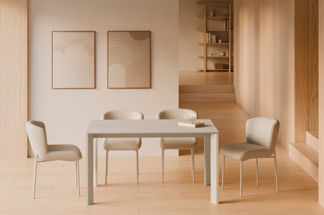 Scaun NANTIS BEIGE LEGS