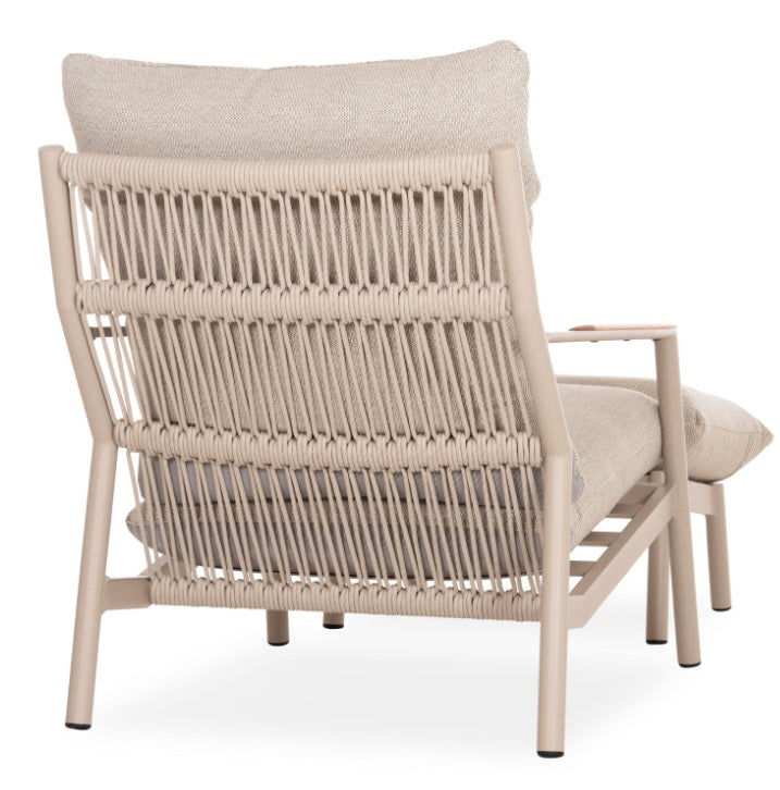 Fotoliu cu taburet OBLIVION BEIGE