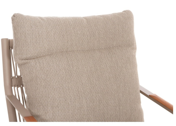 Fotoliu cu taburet OBLIVION BEIGE