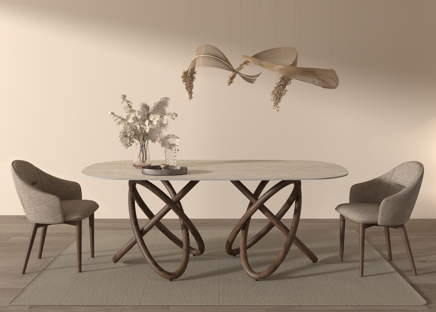 Masa ORBITER CREAM 200 x 100 CM