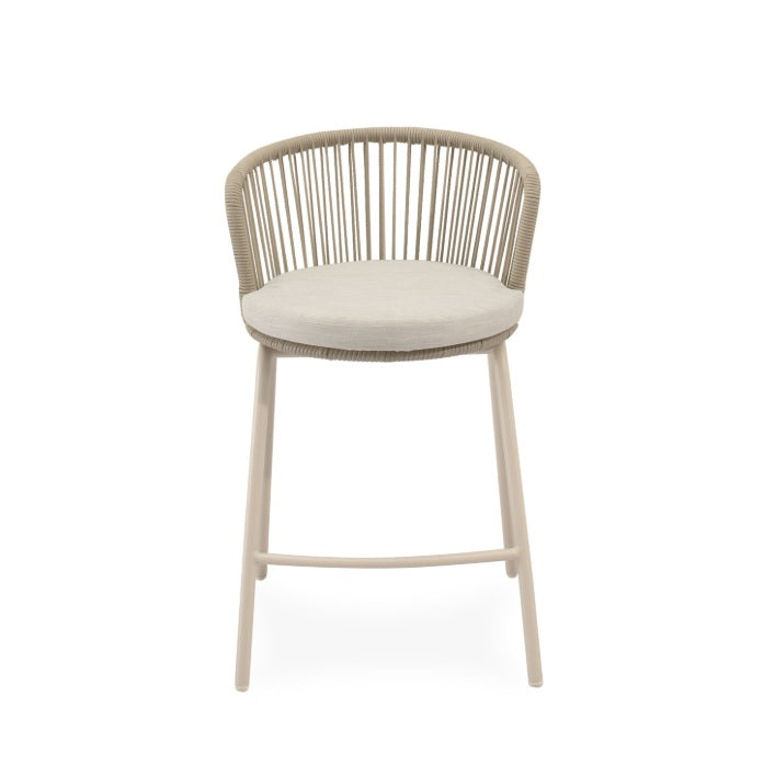 Scaun de bar PIERA BEIGE H64 CM