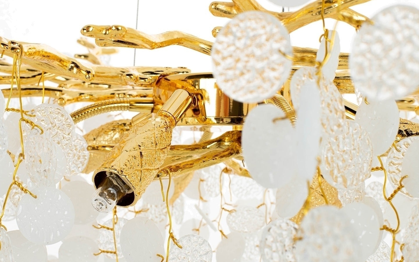 Lampa suspendata REVERSO GOLD 60 CM