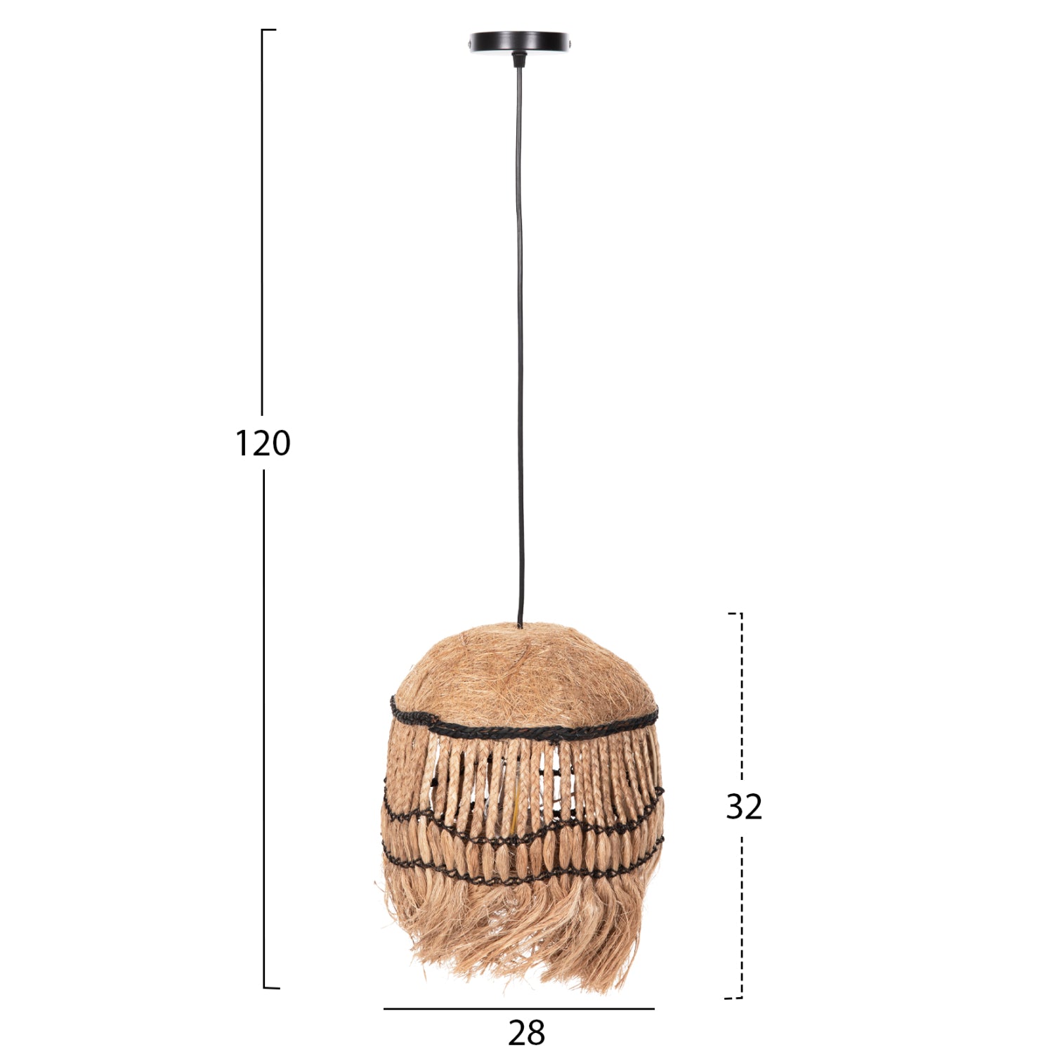 Lampa suspendata ROSTA ABACA