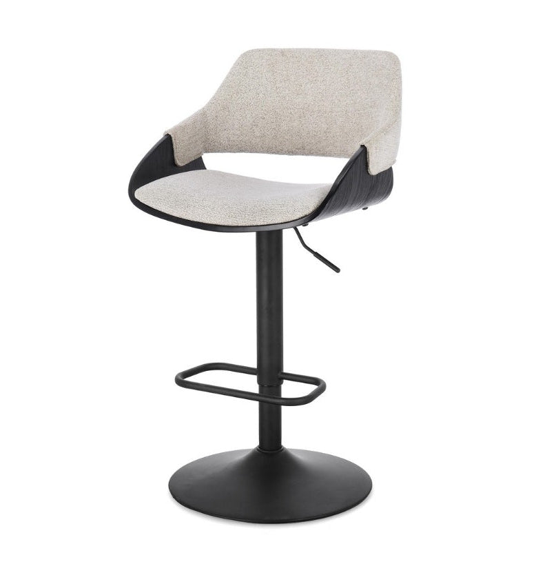 Scaun de bar ROXANNE RAINY H62/83 CM