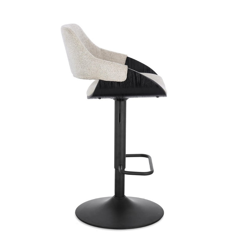 Scaun de bar ROXANNE RAINY H62/83 CM