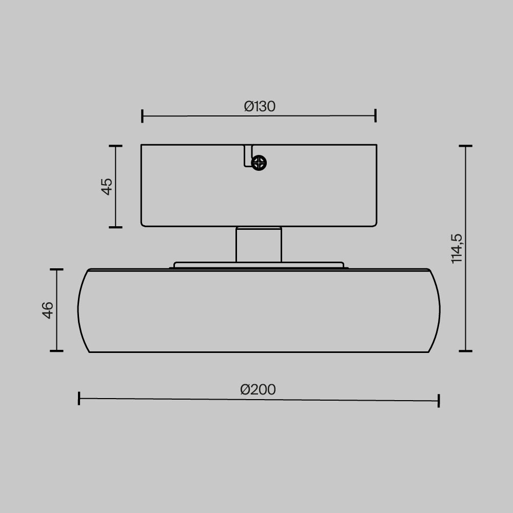 Plafoniera FLOAT 13W
