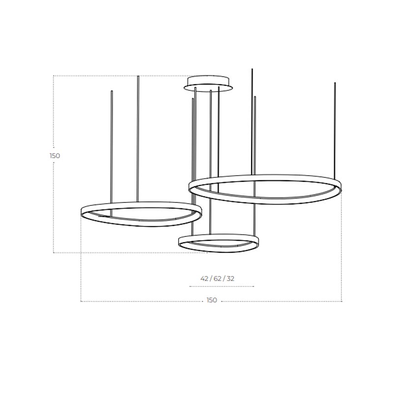 Lampa suspendata CATARINA DIMABILA