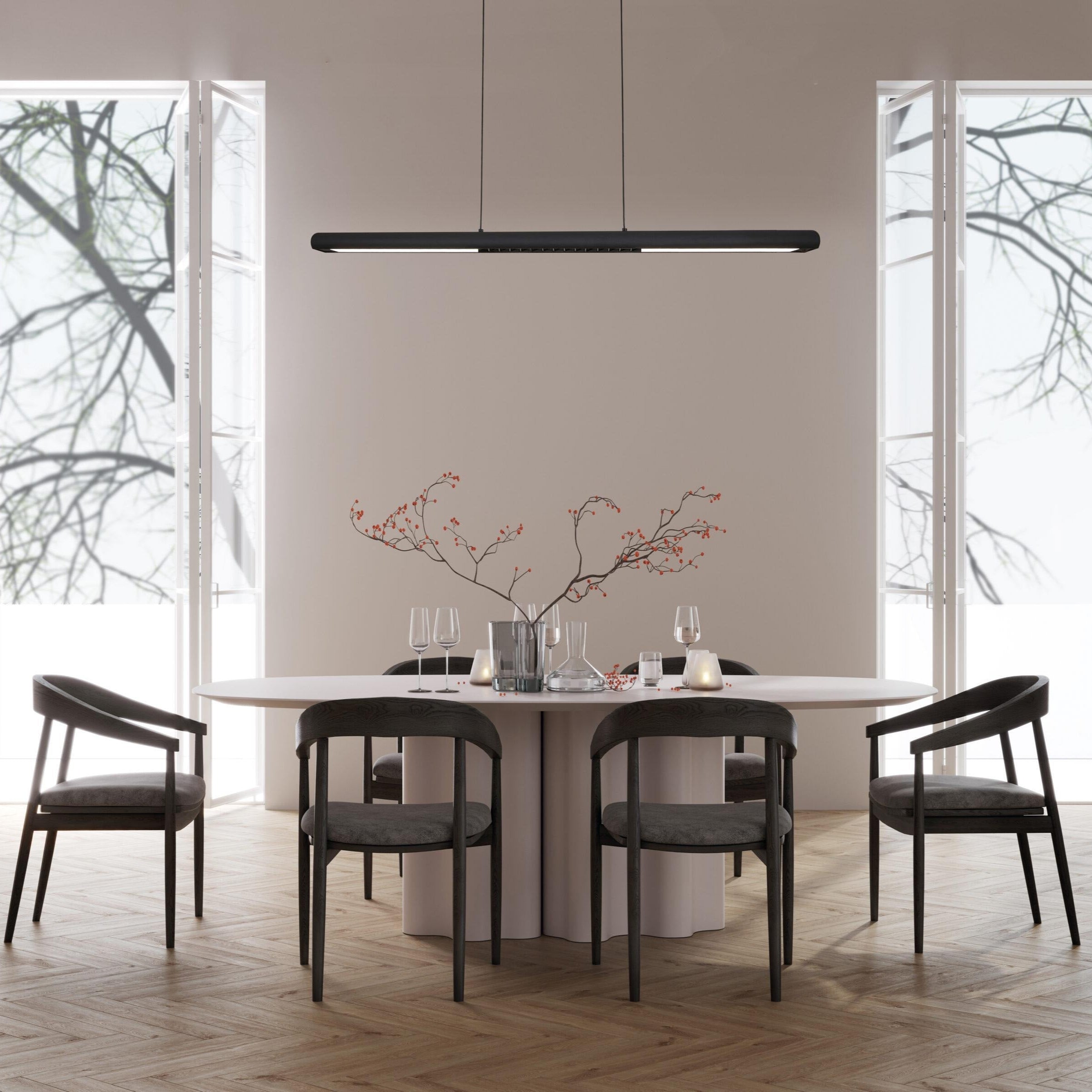 Lampa suspendata VIBORG LINEAR 24W