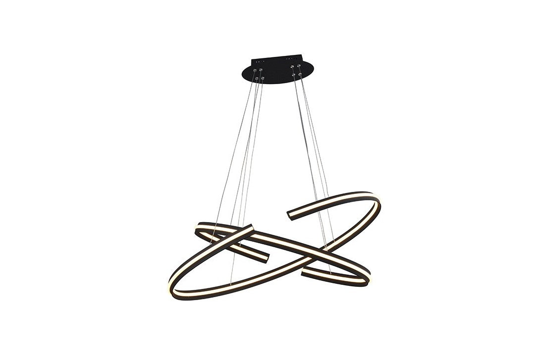 Lampa suspendata ALIS BLACK 80 CM