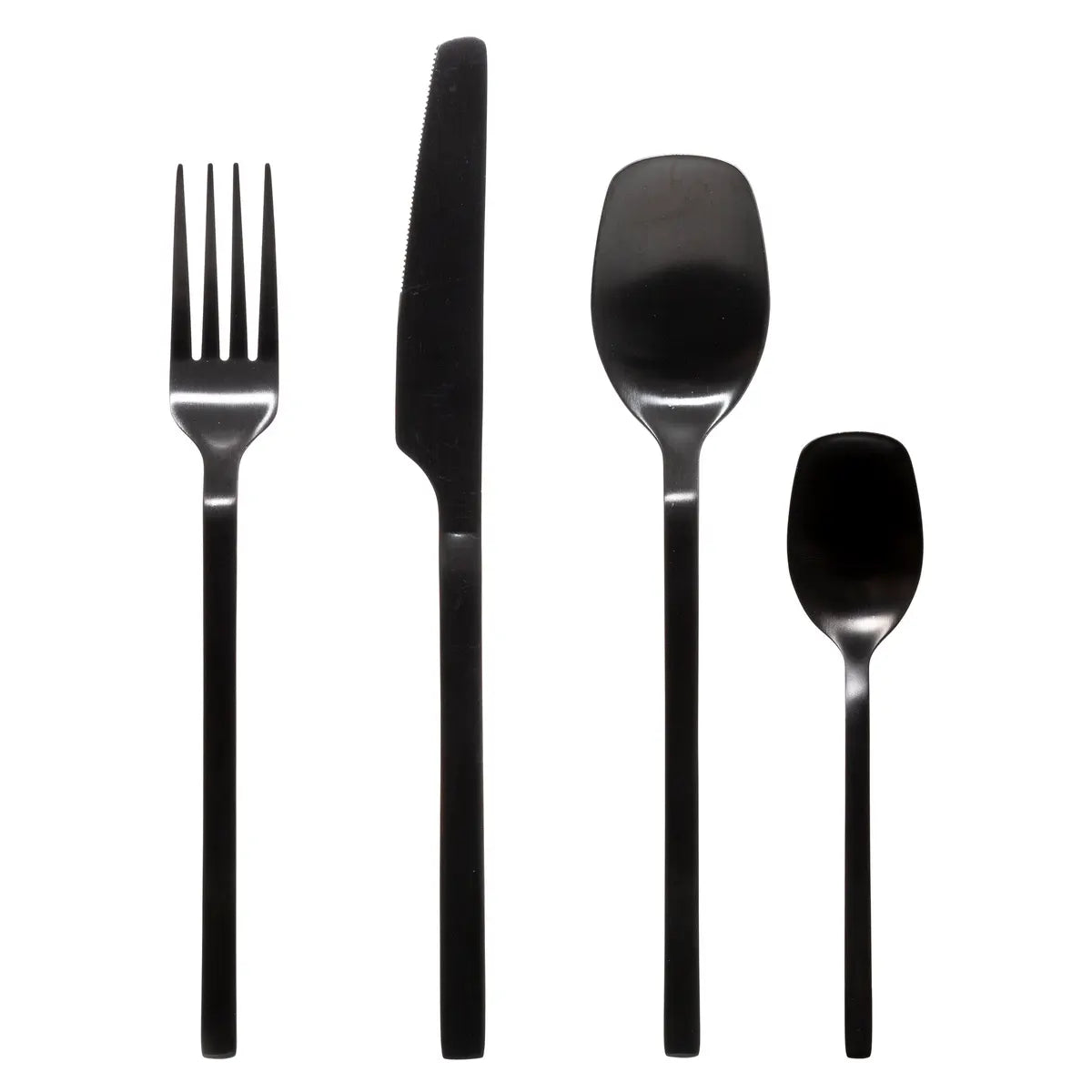 SET TACAMURI 24 BUC MODERN WOOD - P