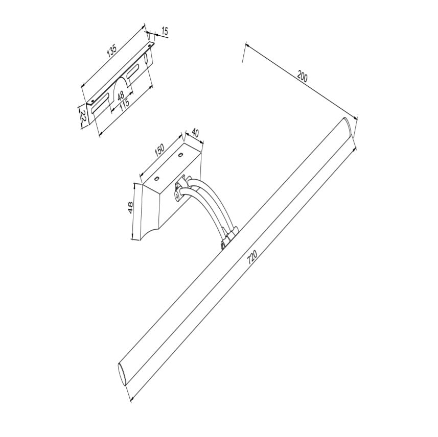 Aplica de perete FINOS