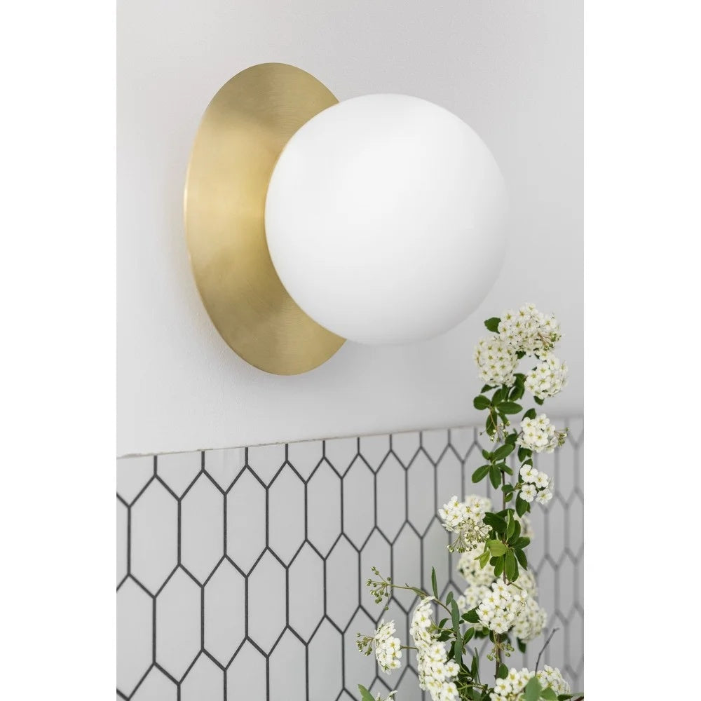 Aplică de perete VARNEL A — Alamă