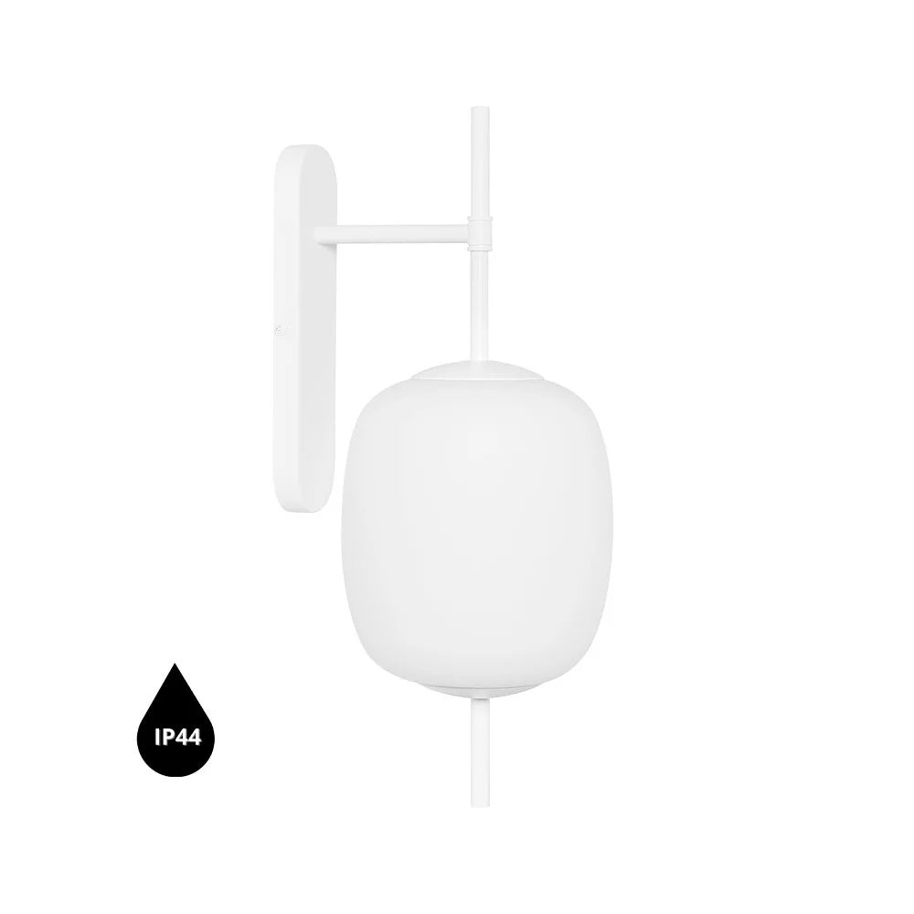 Aplică de perete EIRVEN-MINI W IP44 — Alb