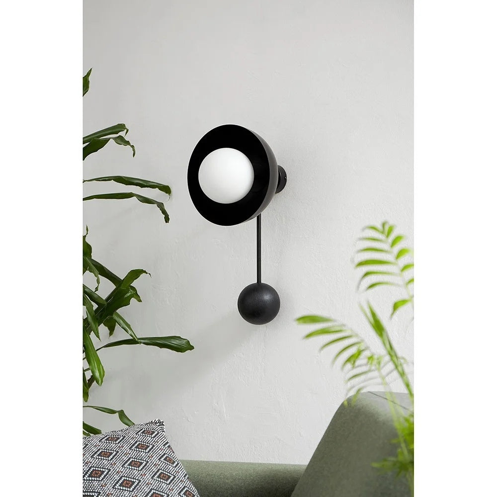 Aplică de perete KELVRA C — Negru