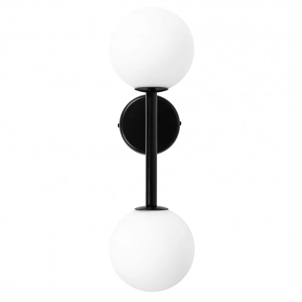 Aplică de perete KORVEN B — Negru