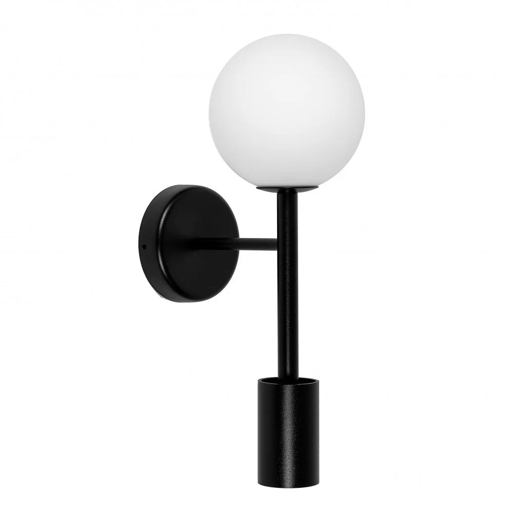 Aplică de perete KORVEN C — Negru
