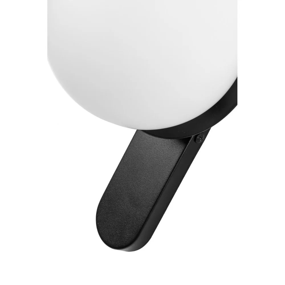 Aplică de perete NORVIK D IP44 — Negru