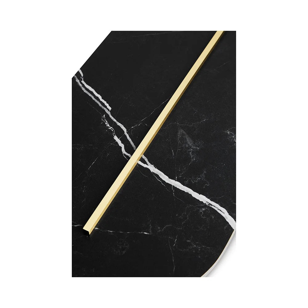 Aplică de perete ROVNIR STONE — Negru
