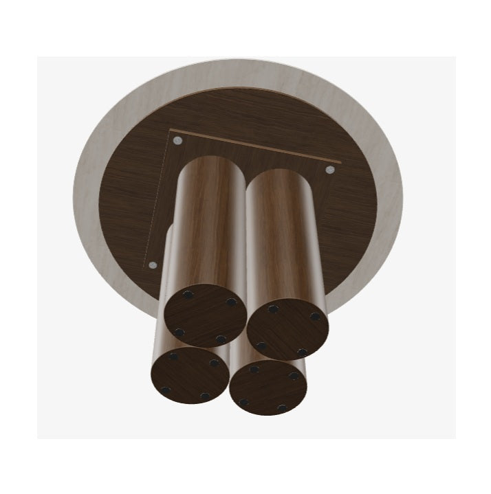 Masa ARDMONT WALNUT Ø120 CM