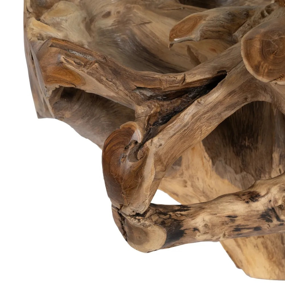 Masuta de cafea ASBERK NATURAL Ø90 x 45  CM