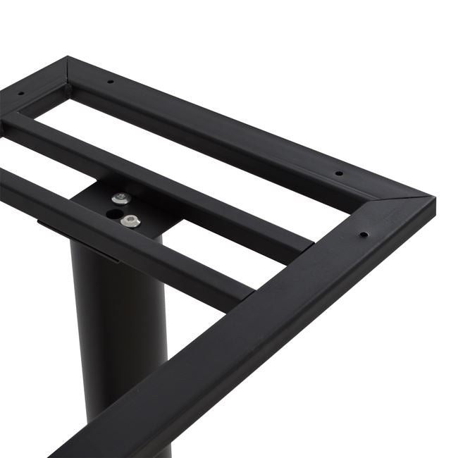 Picior masa DOBO BLACK pentru blat 120x70cm / 120x80cm