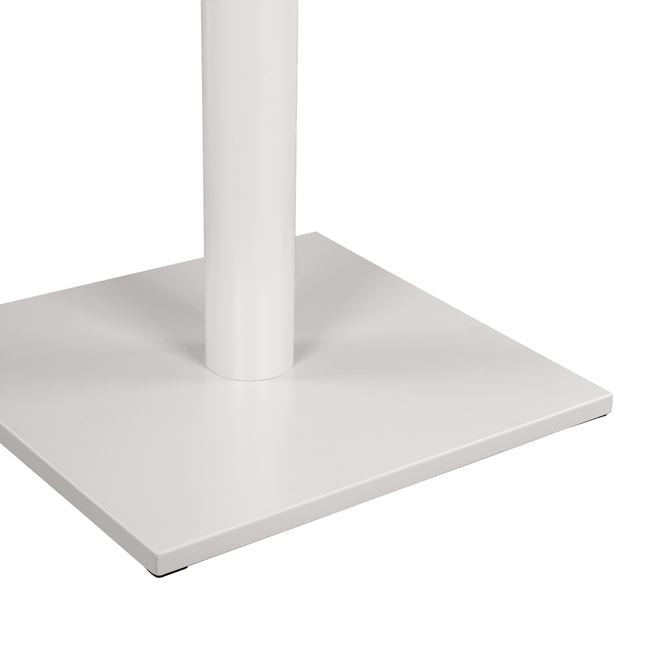 Picior masa FLOTT WHITE pentru blat 60 - 80 cm
