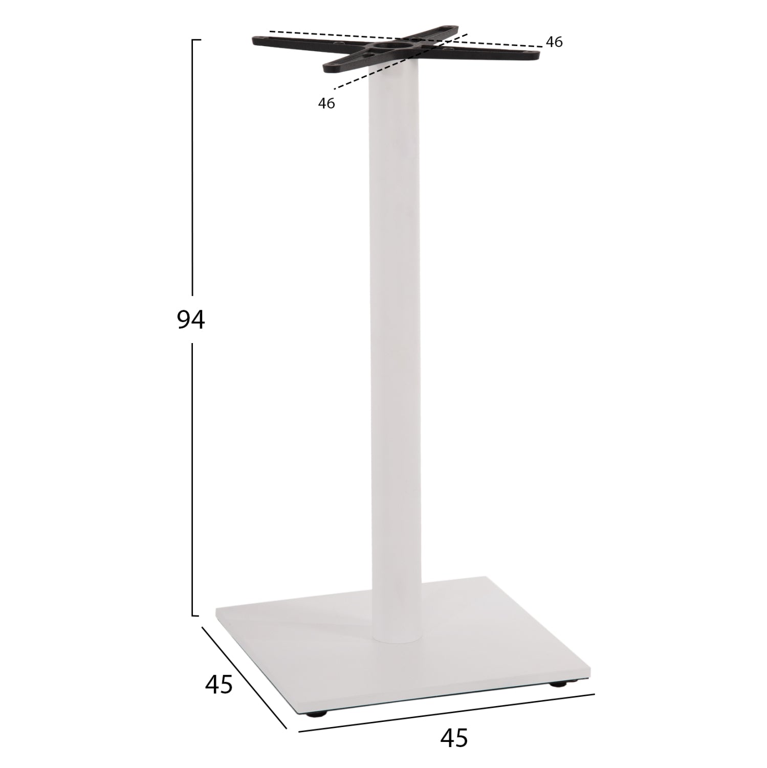 Picior masa de bar ODILE  H94 CM