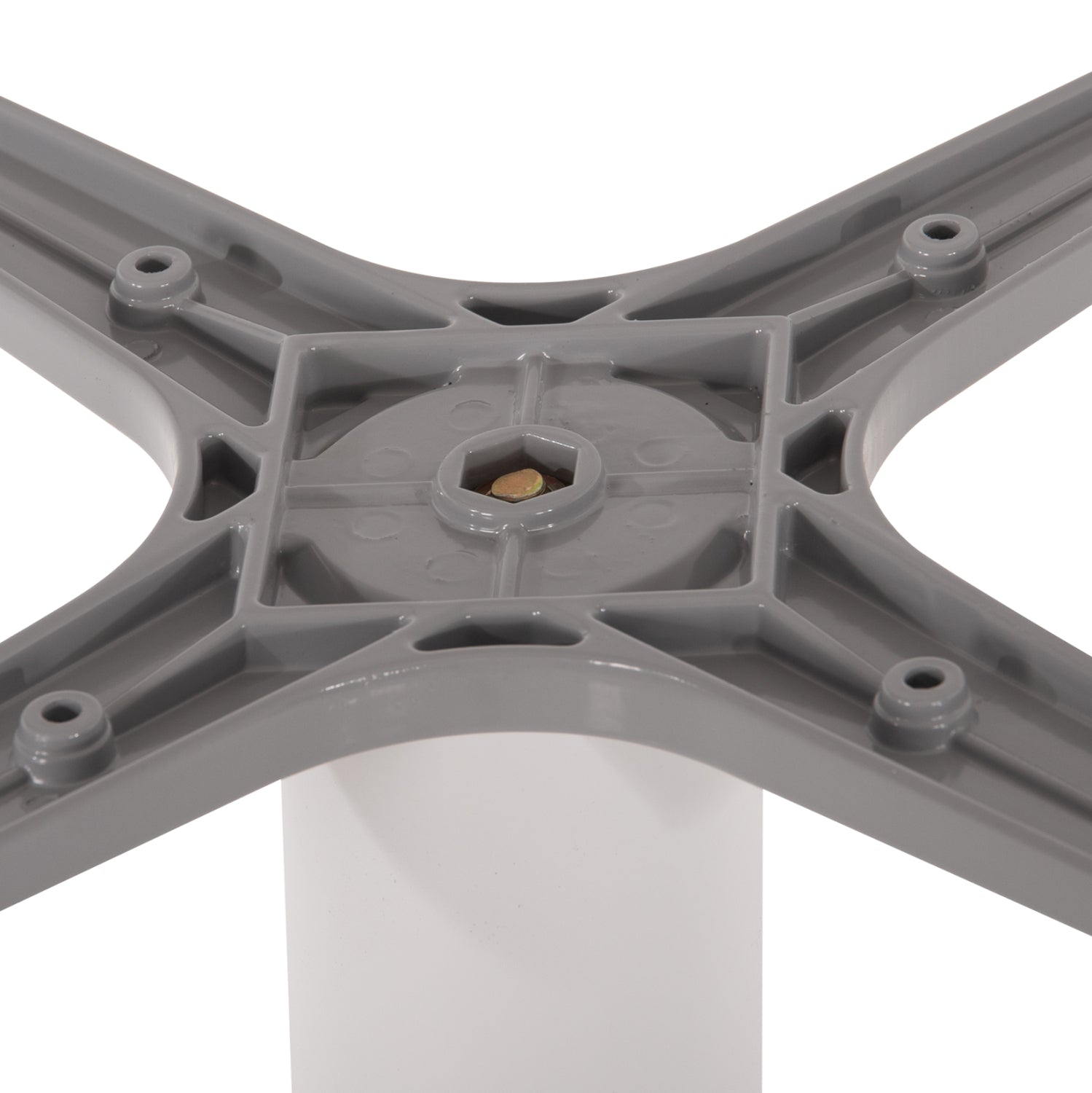 Picior masa patrat BEZAL Φ45Χ73H   CM  -Alb