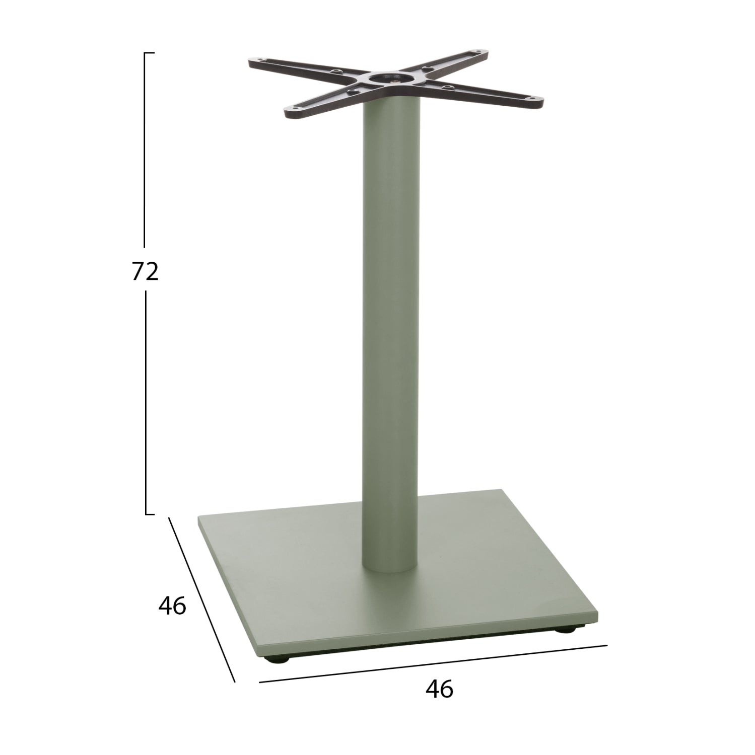 Picior masa FLOTT COLORS pentru blat 60/70/80 CM