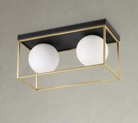 Plafoniera BECKMAN BRASS DOUBLE