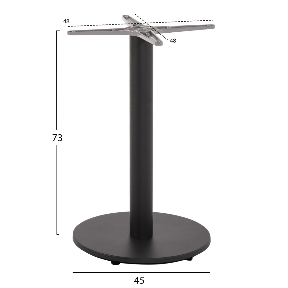 Picior masa rotund BEZAL Φ45Χ73Hcm