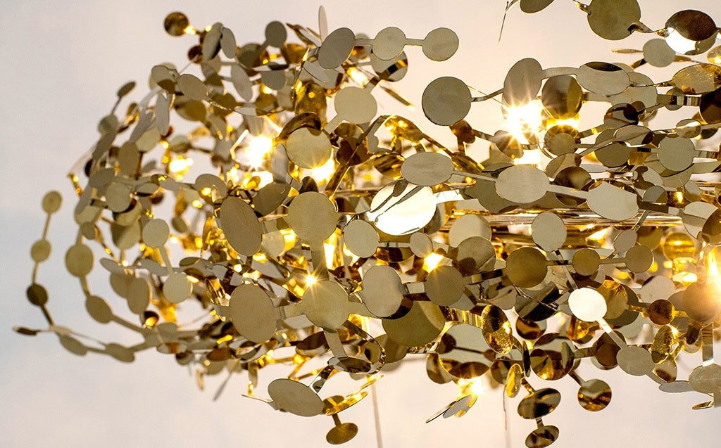 Lampa suspendata BIANKA GOLD Ø60 CM