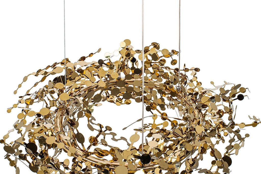 Lampa suspendata BIANKA GOLD Ø60 CM