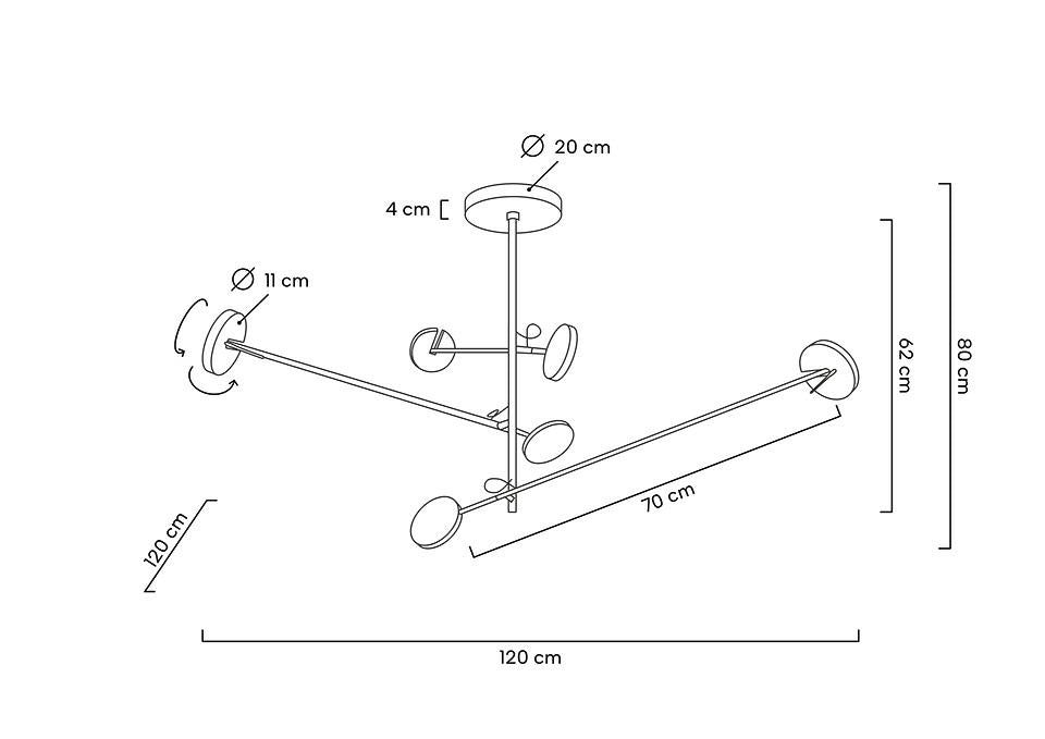 Lampa suspendata  BORSUM