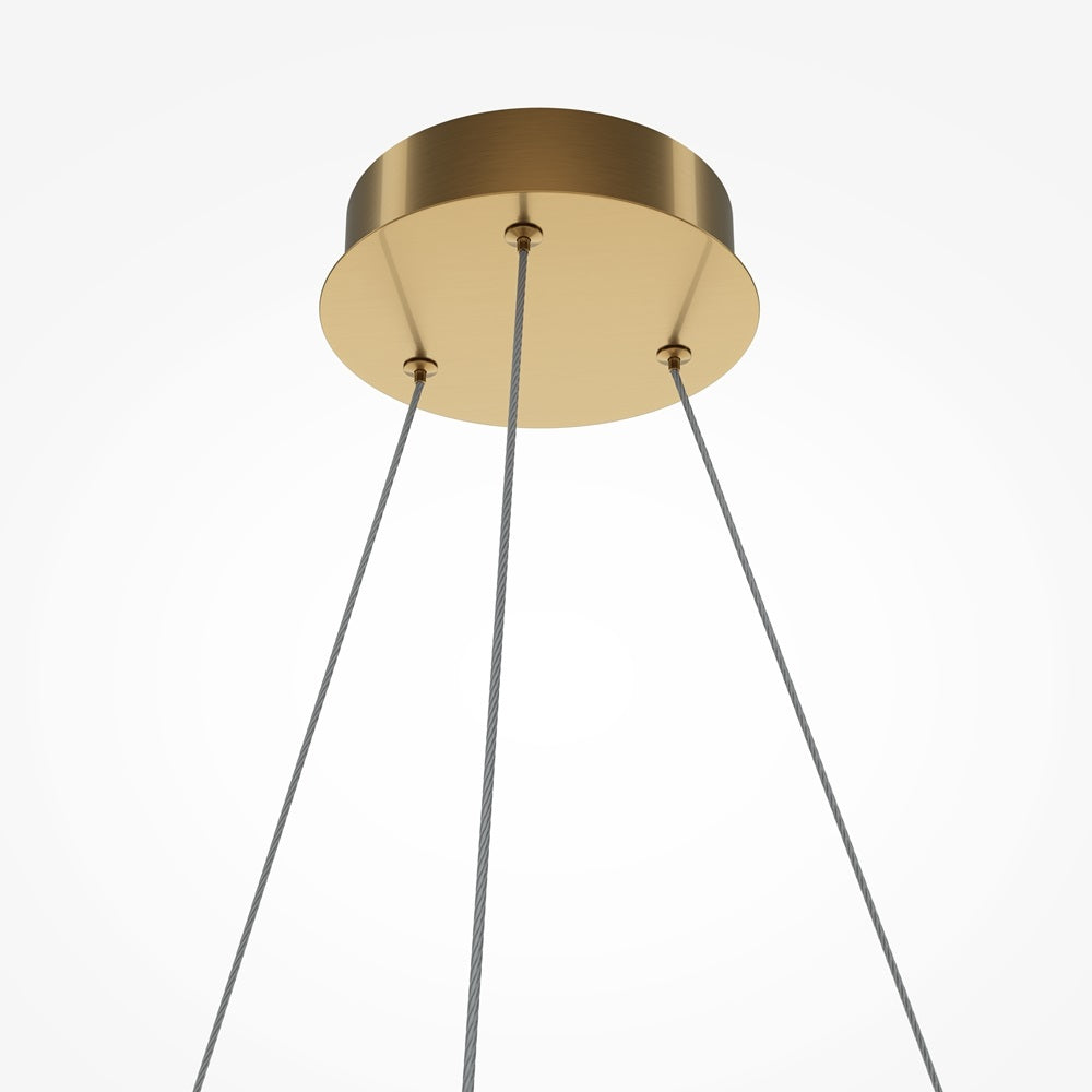 Lampa suspendata BREZA BRASS ROUND