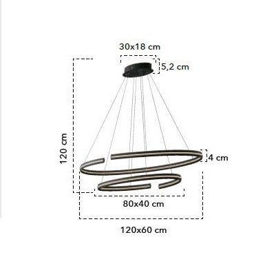 Lampă suspendată LARK-120