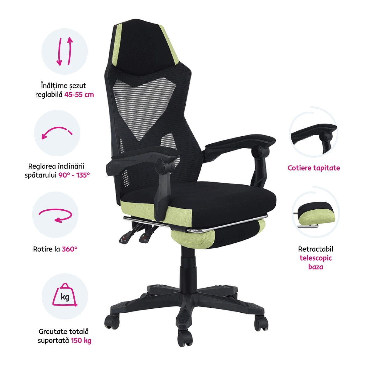 Scaun de birou CAREIRO