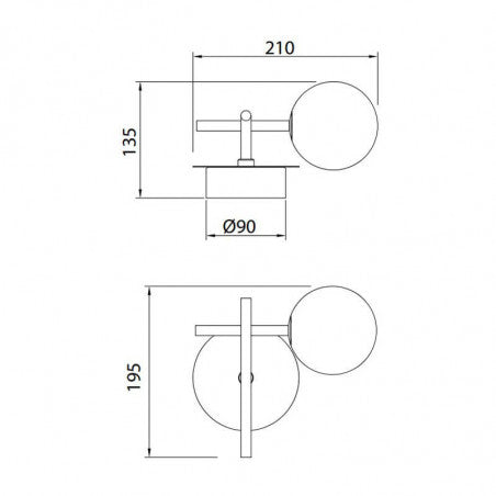 Aplica de perete CELY