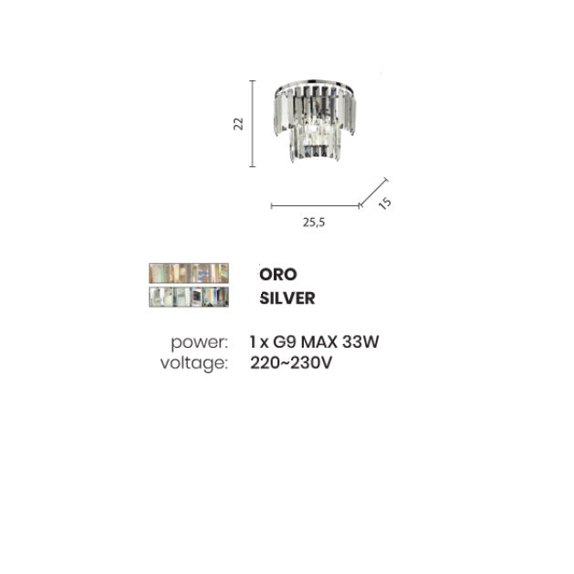 Aplica de perete CHINO