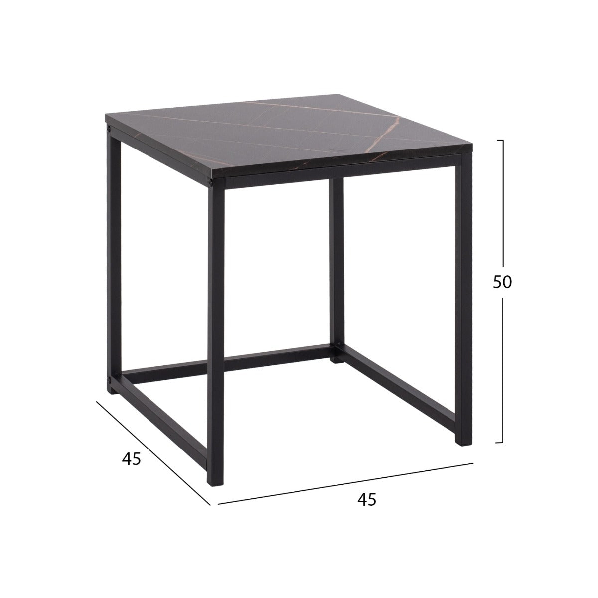 Set 2 masute de cafea CILSON 45x50/37x43 CM