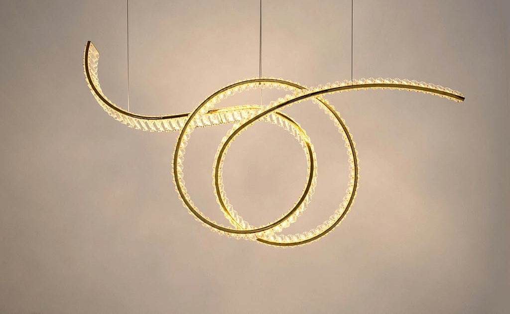 Lampa suspendata CLEVER GOLD