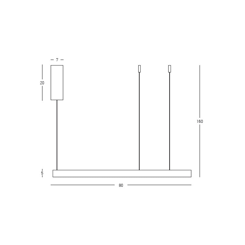 Lampa suspendata ERLAND II